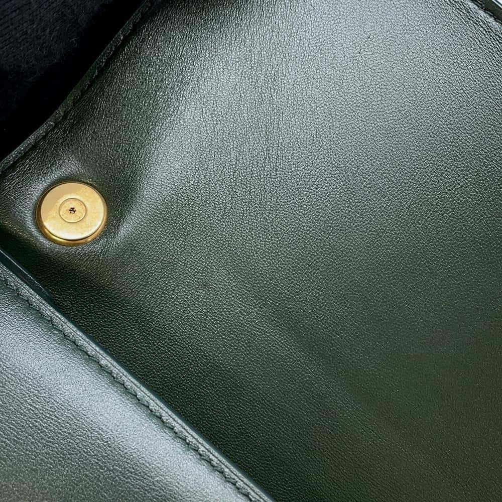 Saint Laurent Paris Shoulder Bag Carre Leather - Picture 8 of 12